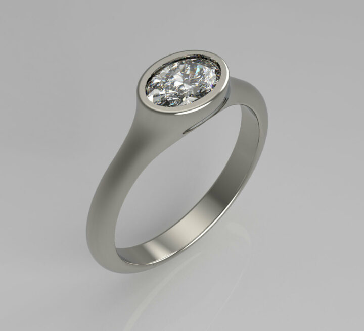 Beta Diamond Ring