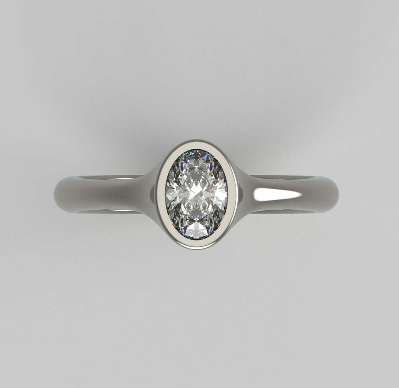 Beta Oval Ring