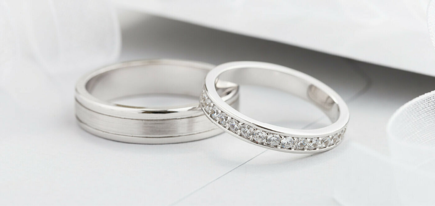 Diamond Set Wedding Bands